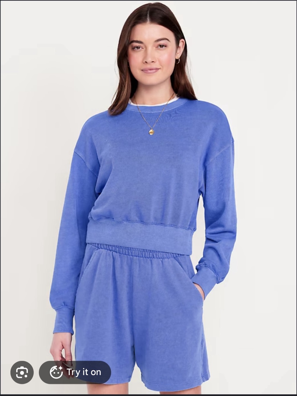 Old Navy SoComfy Crop Sweatshirt 3X